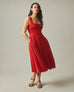 Women's Flex Dress - Crimson